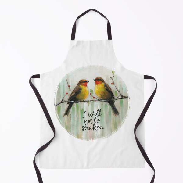 Item preview, I Will Not Be Shaken, Two Birds on a Tree Art designed and sold by Faithloveshop.