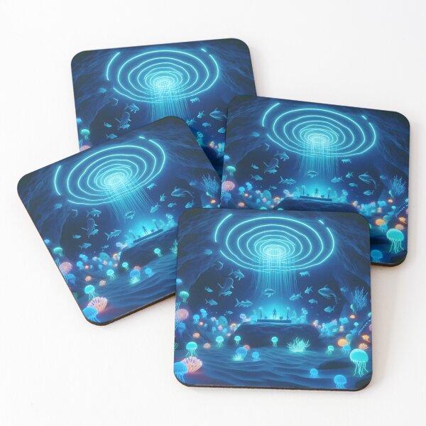 Item preview, Underwater Luminescent Dance designed and sold by omerfdln34.