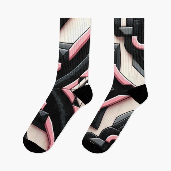 Item preview,   Futuristic Geometric In Pink And Black Artwork designed and sold by mymagicstoreus.
