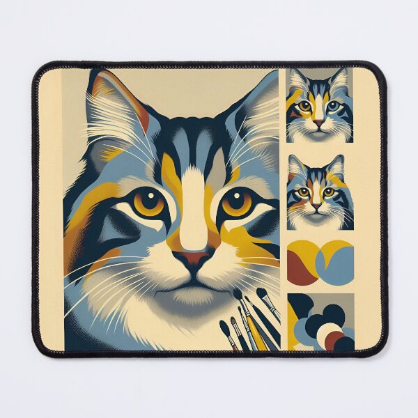 Item preview, Cascading Whisker Dreams: American Bobtail Fantasia designed and sold by BastKittyStore.
