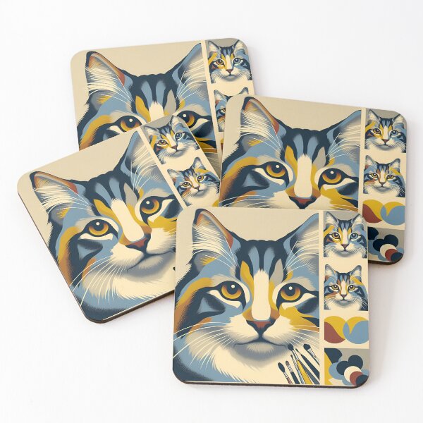 Item preview, Cascading Whisker Dreams: American Bobtail Fantasia designed and sold by BastKittyStore.