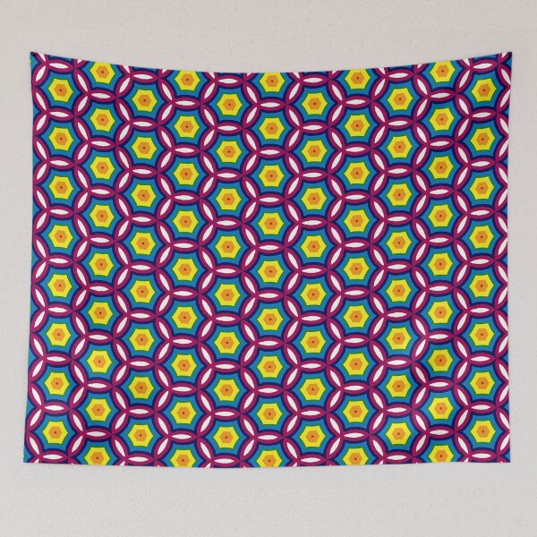 Item preview, A colorful pattern with many circles designed and sold by johndesign88.