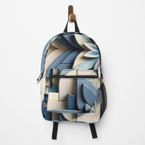 Item preview,   Futuristic Geometric In Ash Blue, Dandelion, Blue Slate,  Dove Grey Artwork designed and sold by mymagicstoreus.