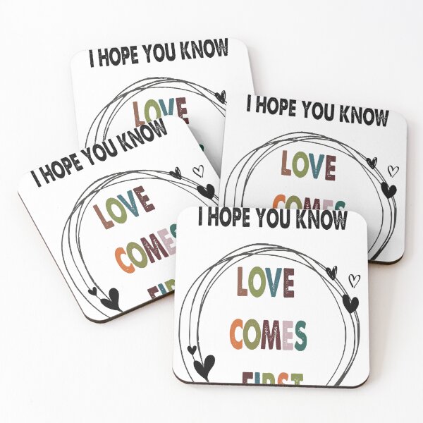 Item preview, Love comes first designed and sold by ImagineYourART ⭐️⭐️⭐️⭐️⭐️.