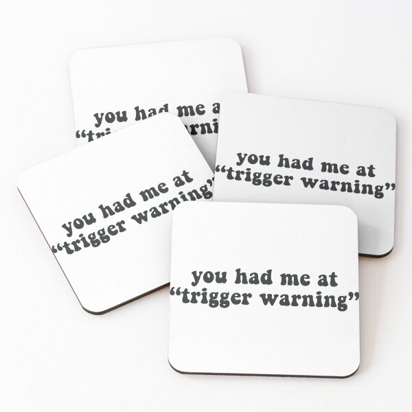 Item preview, you had me at trigger warning designed and sold by Gwendesigns.