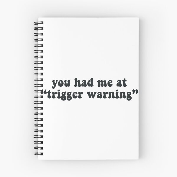 Item preview, you had me at trigger warning designed and sold by Gwendesigns.