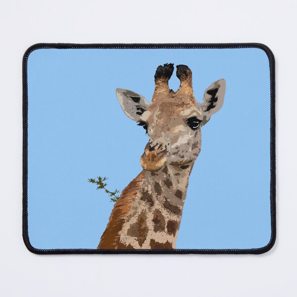 Item preview, Digital Giraffe Portrait designed and sold by SafariByMarisa.