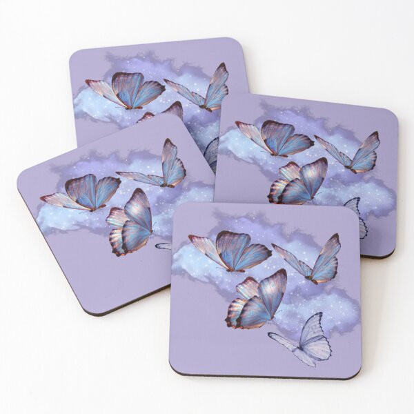 Item preview, Butterflies With Purple Clouds  designed and sold by Asmaa Abdul-Azim.