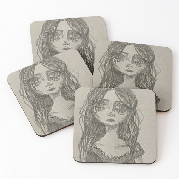 Item preview, Female Portrait Sketch designed and sold by ShenosArt.