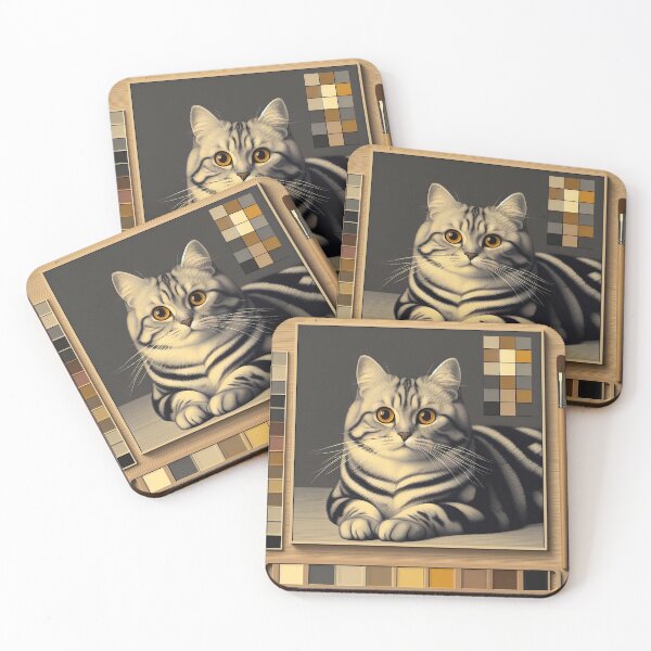 Item preview, Majestic Whisker Impressions: American Bobtail Elegance designed and sold by BastKittyStore.