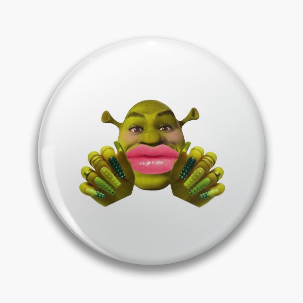 Item preview, Shrek Material Girl aesthetic Sticker designed and sold by Rainbow2030.