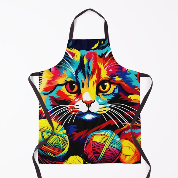 Item preview, Rainbow funny and cheerful kitten.  designed and sold by Zofia Sosnecka.