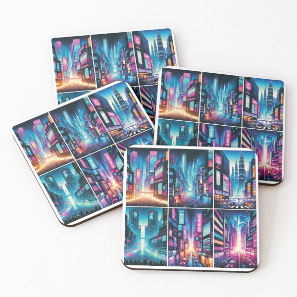 Item preview, Cyber City - one designed and sold by PixelStyleShop.