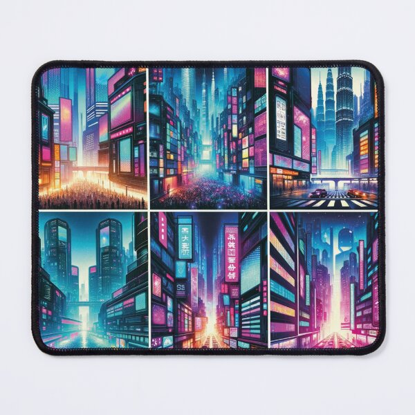 Item preview, Cyber City - one designed and sold by PixelStyleShop.