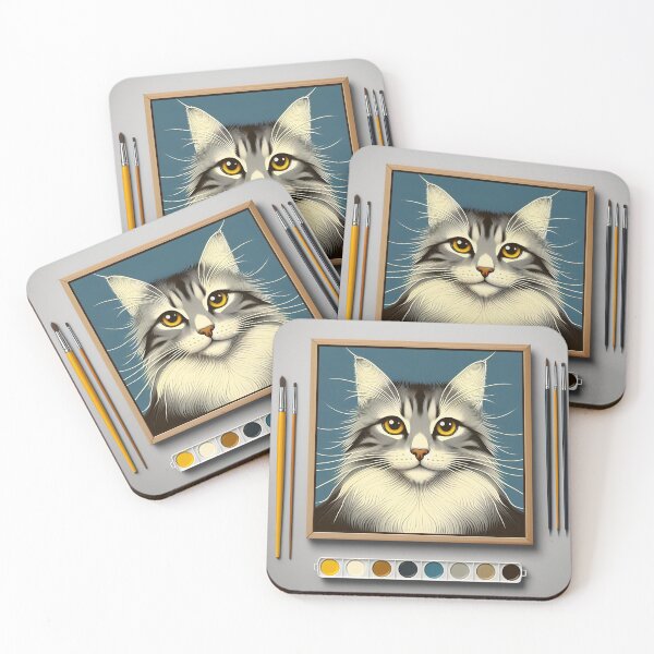 Item preview, Whisker Symphony: American Bobtail Harmony designed and sold by BastKittyStore.
