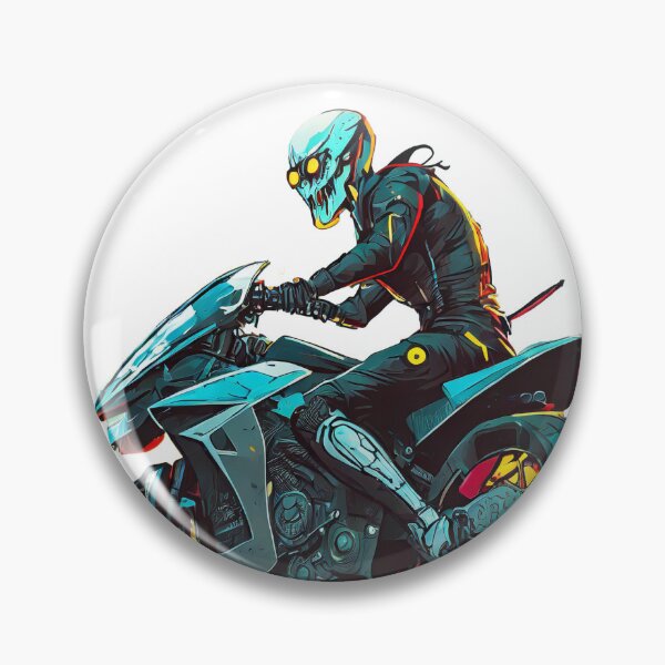 Item preview, Zombies on Motorcycles: Blue Bill is Loosing his teeth designed and sold by BADESIGNZZ.