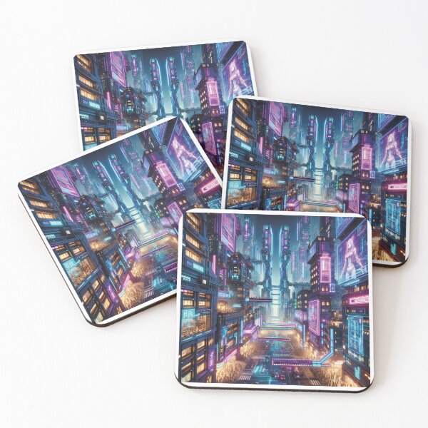 Item preview, Cyber City - two designed and sold by PixelStyleShop.