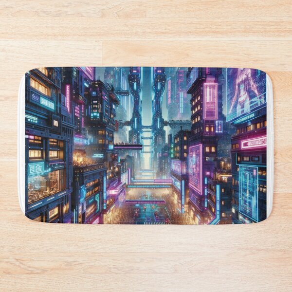 Item preview, Cyber City - two designed and sold by PixelStyleShop.