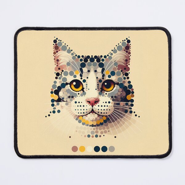 Item preview, Feline Fusion: American Bobtail Reverie designed and sold by BastKittyStore.