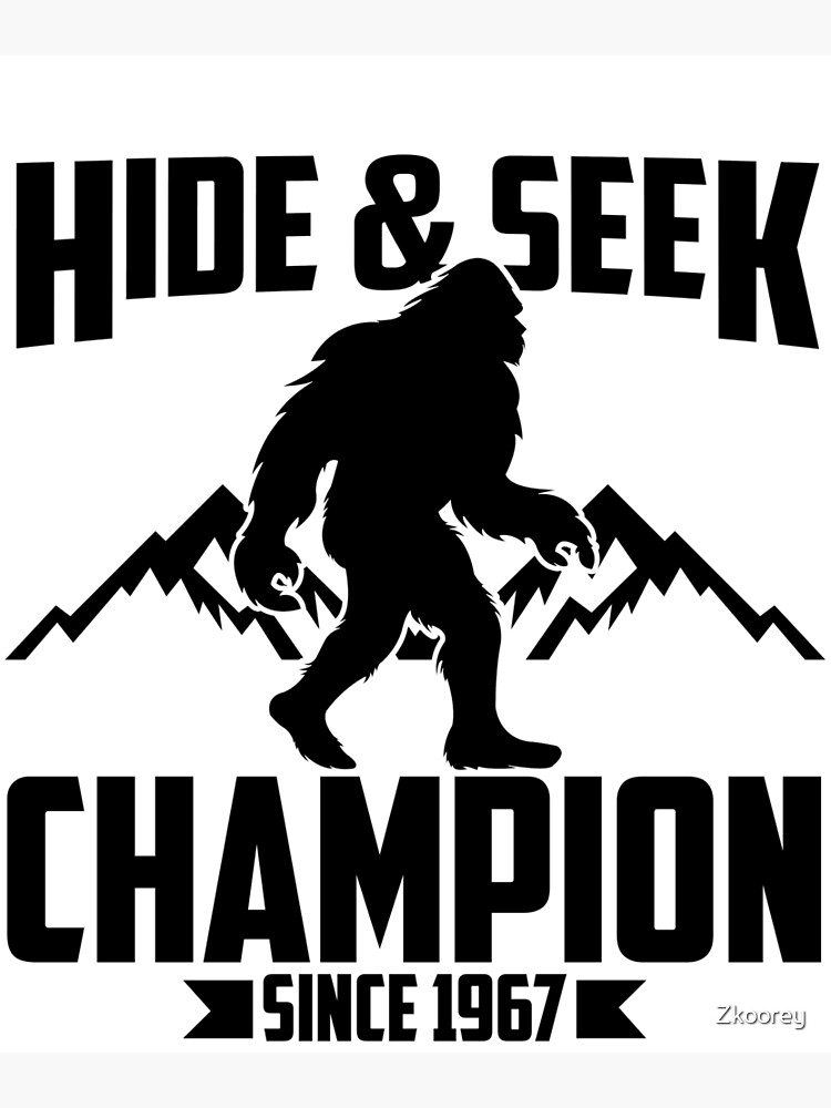 bigfoot hide and seek champion