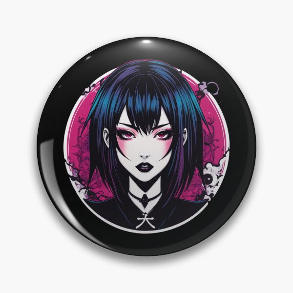 Item preview, Goth Vamp Girl, Unique Manga Design designed and sold by Burn-Ego.