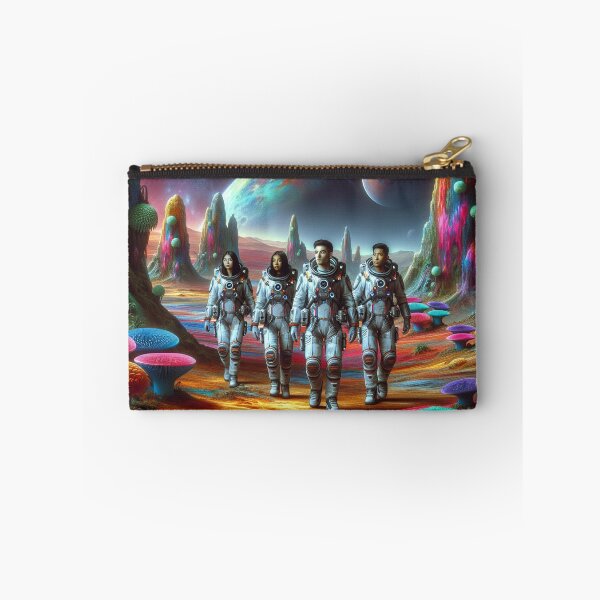 Item preview, Astronauts walking on a distant planet designed and sold by yodabi.