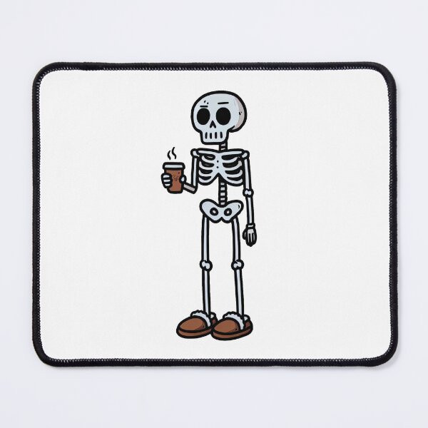 Item preview, Skeleton squeezing a cup of coffee designed and sold by DRAGON FIRE.