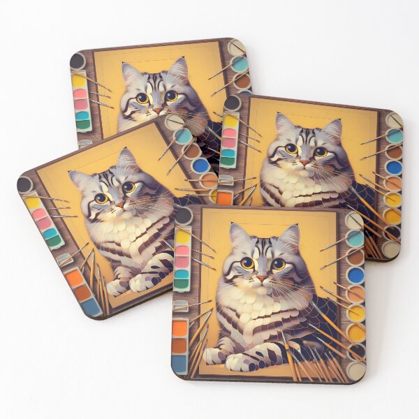 Item preview, Ethereal Elegance: American Bobtail Dreamscape designed and sold by BastKittyStore.