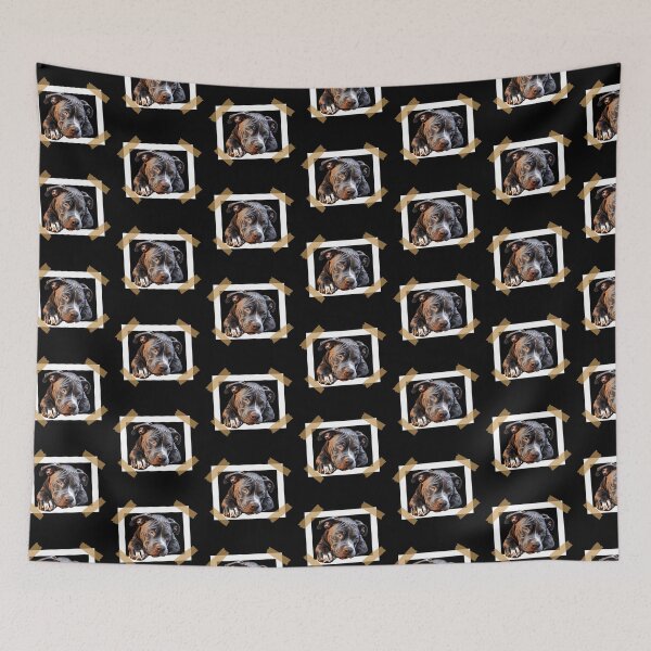Item preview, American Pit Bull Terrier durmiendo designed and sold by TheAnimalZ00.