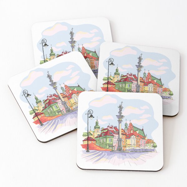 Item preview, Castle Square in Warsaw Old town, Poland. designed and sold by kavalenkavart.