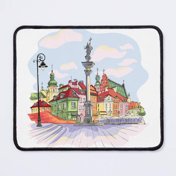 Item preview, Castle Square in Warsaw Old town, Poland. designed and sold by kavalenkavart.