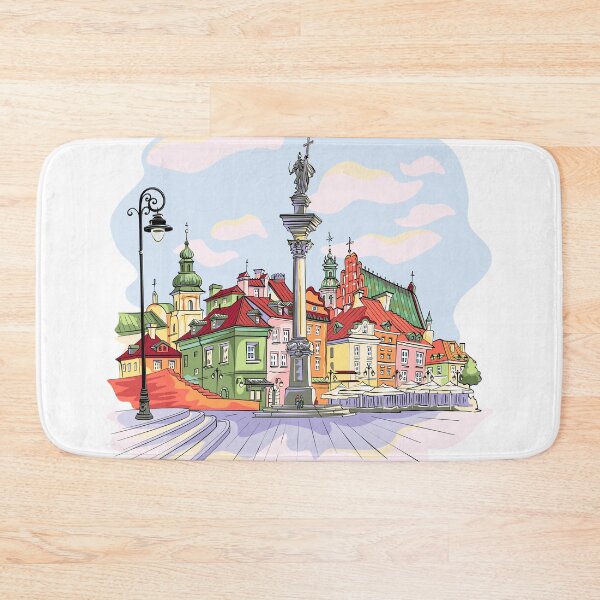 Item preview, Castle Square in Warsaw Old town, Poland. designed and sold by kavalenkavart.