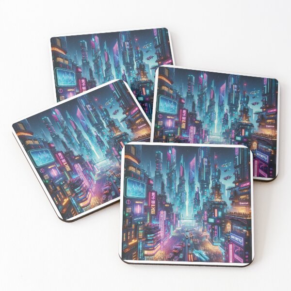 Item preview, Cyber City - four designed and sold by PixelStyleShop.