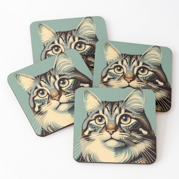Item preview, Feline Serenity: American Bobtail Bliss designed and sold by BastKittyStore.