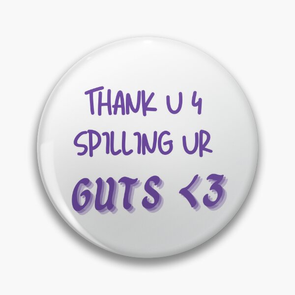 Item preview, Thank U 4 spillin’ ur guts OR <3 designed and sold by viljakvamme.