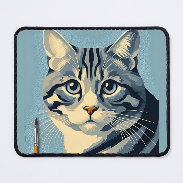 Item preview, Mystical Feline Whispers: American Bobtail Enigma designed and sold by BastKittyStore.