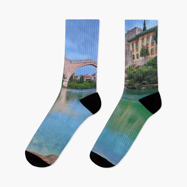 Item preview, Old bridge in Mostar designed and sold by KreativT-shirts.