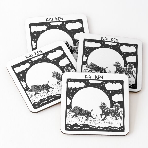 Item preview,  Kai Ken Stamp Art designed and sold by BrinaDraws.