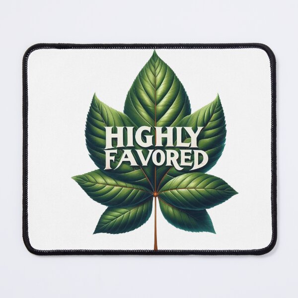 Item preview, Highly Favored, Leaf Art designed and sold by Faithloveshop.