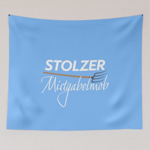 Item preview, Stolzer Mistgabelmob (White) designed and sold by InnocDesigns.