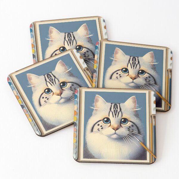 Item preview, Captivating American Bobtail Expressions designed and sold by BastKittyStore.