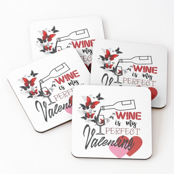 Item preview, Wine is my Perfect Valentine designed and sold by Gayakk Store.