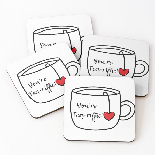 Item preview, You're Tea-riffic Digital Sticker designed and sold by FNJGlobal2023.