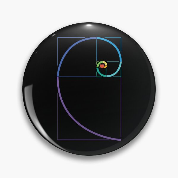 Item preview, Fibonacci Heart Math Geometry Golden Ratio designed and sold by vonplatypus.