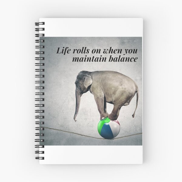Item preview, Life rolls on when you maintain balance designed and sold by Visual Arts Sławomir Grzanek.