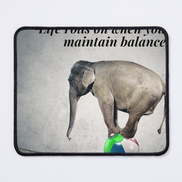 Item preview, Life rolls on when you maintain balance designed and sold by Visual Arts Sławomir Grzanek.