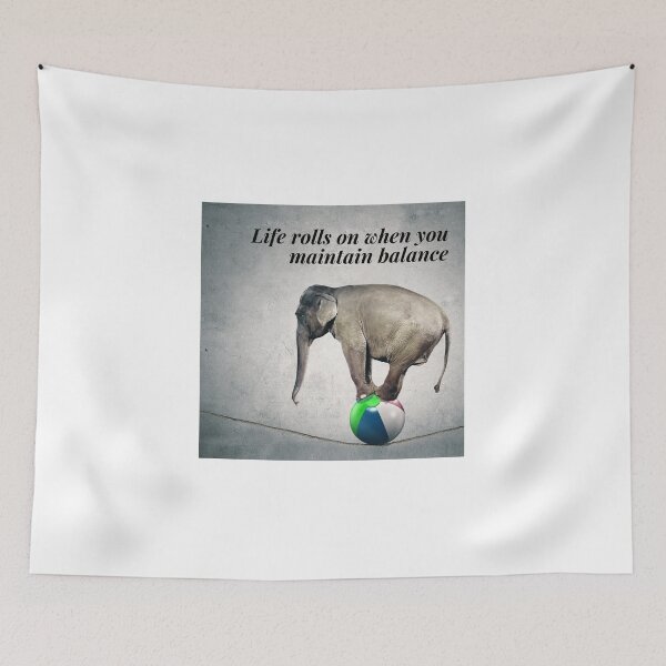 Item preview, Life rolls on when you maintain balance designed and sold by Visual Arts Sławomir Grzanek.
