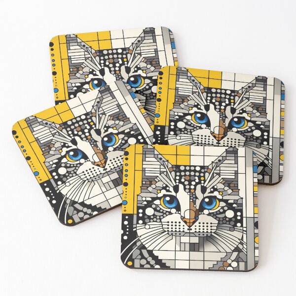 Item preview, Elegance in Minimalism: American Bobtail Delights designed and sold by BastKittyStore.