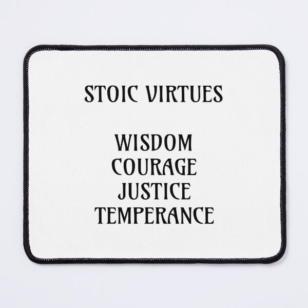 Item preview, Stoic Virtues designed and sold by Inspirationmotivation.