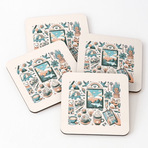 Item preview, Illustration of elements and tools for graphic designers designed and sold by Laura  Cabello.